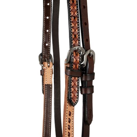 Pool&rsquo;s 2 Tone Western Hoofdstel 