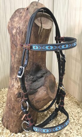 Sidepull Bitloos Hoofdstel met Beads
