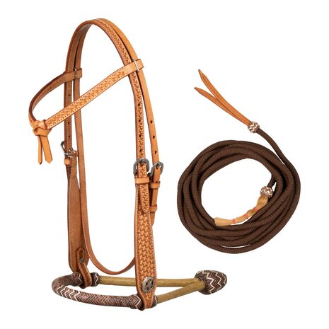 Bitloos Hoofdstel Pool&rsquo;s Bosal Basket Tooling Naturel &ndash; Complete Set