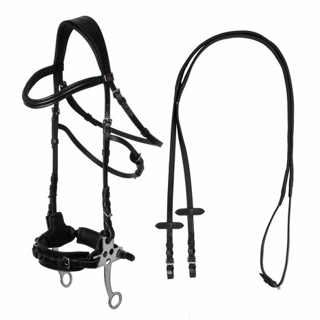 Supreme Hackamore hoofdstel compleet