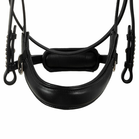 Acavallo&reg; Sunset Bridle &ndash; Anatomisch 2-in1 Hoofdstel van Kalfsleer met Rhinestones