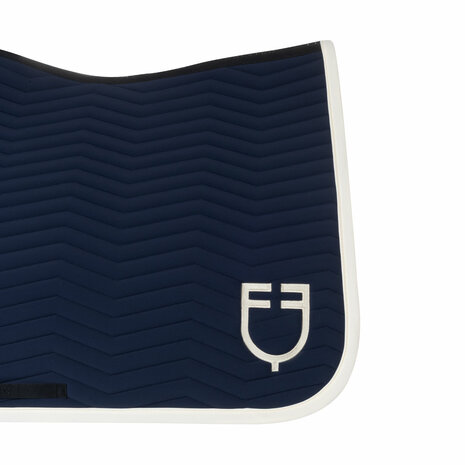 Equestro Wave Quilting dressuur zadeldek
