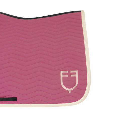 Equestro Wave Quilting dressuur zadeldek