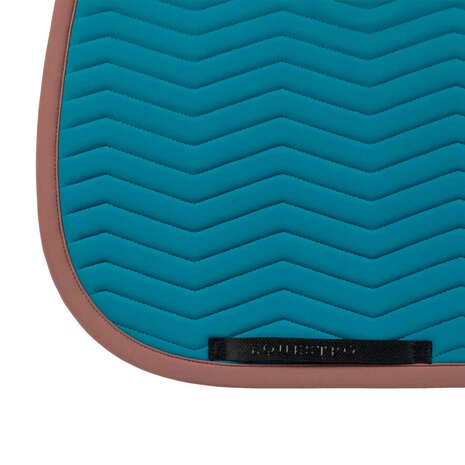 Equestro Wave Quilting dressuur zadeldek
