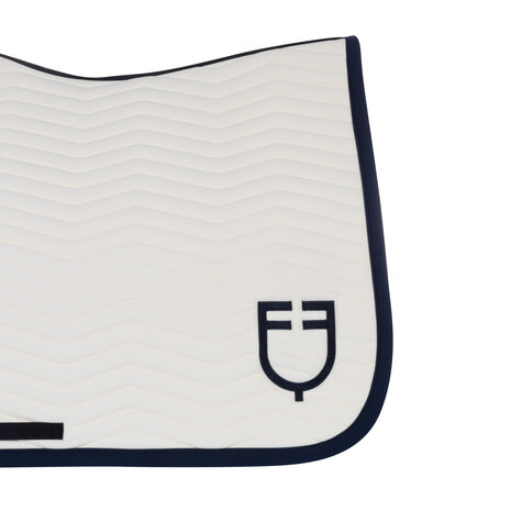 Equestro Wave Quilting dressuur zadeldek