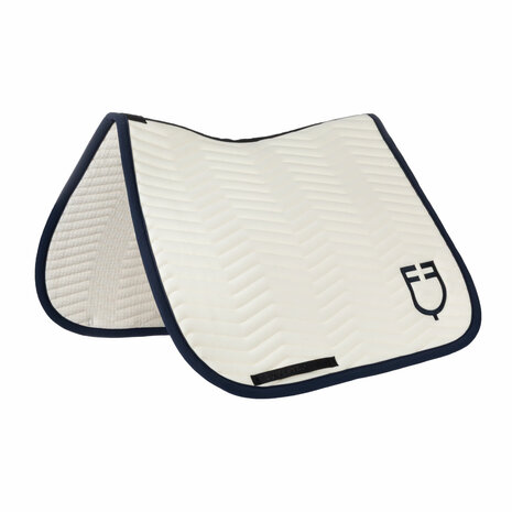Equestro Wave Quilting dressuur zadeldek