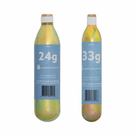 CO₂-patroon voor Equestro Airbagvest