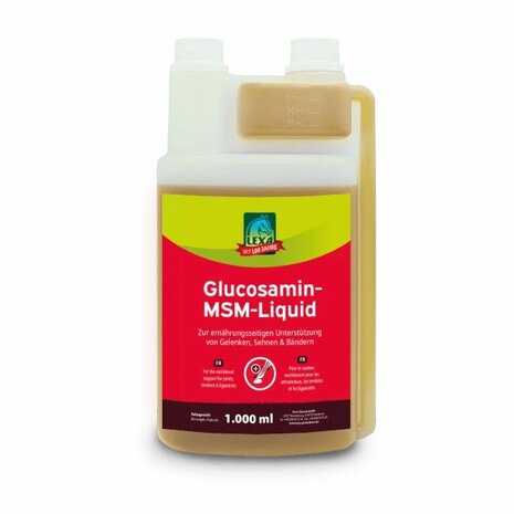 LEXA Glucosamin-MSM-Liquid &ndash; vloeibare ondersteuning voor het bewegingsapparaat van paarden