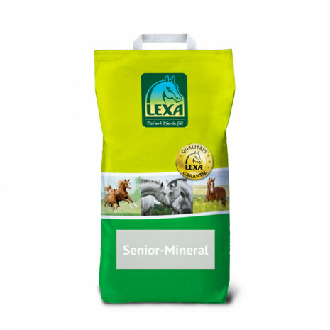 Lexa Senior Mineraal 9 KG complete vitamine- en mineralenvoeding voor oudere paarden