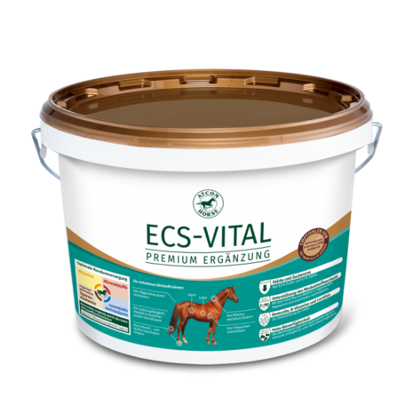 Atcom ECS Vital 10 KG GRANULAAT - Compleet mineralenvoer voor oudere, stofwisselingsgevoelige paarden