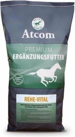 Atcom Rehe Vital 25 KG - Complete ondersteuning voor stofwisselingsgevoelige paarden