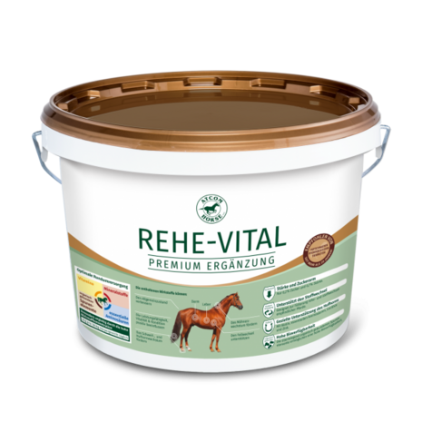 Atcom Rehe Vital 10 KG GRANULAAT - Complete vitaminen- en mineralenvoeding voor stofwisselingsgevoelige paarden