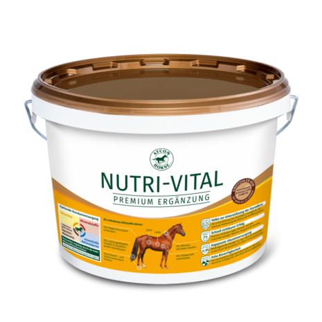 Atcom Nutri Vital 10 KG - Premium totaalvoorziening voor volwassen paarden (4&ndash;17 jaar)