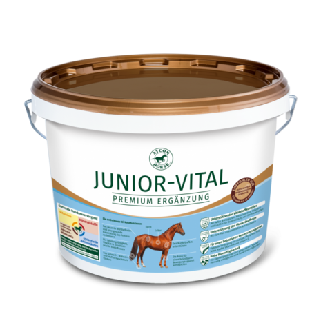 Atcom Junior Vital 10 KG - Premium totaalvoorziening voor jonge paarden (2e maand t/m 3 jaar)