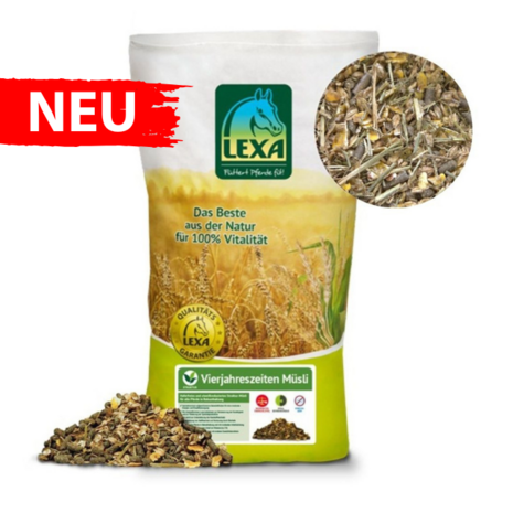 Lexa Vierseizoenen Muesli 15 KG &ndash; de complete structuurmuesli voor elke dag