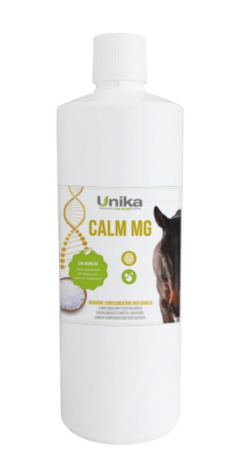 Unika Calm Mg &ndash; vloeibaar magnesiumsupplement voor ontspanning en balans bij paarden