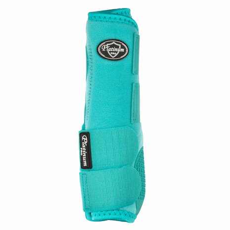 Platinum Pro Star Anatomic Western Front Boots Turquoise