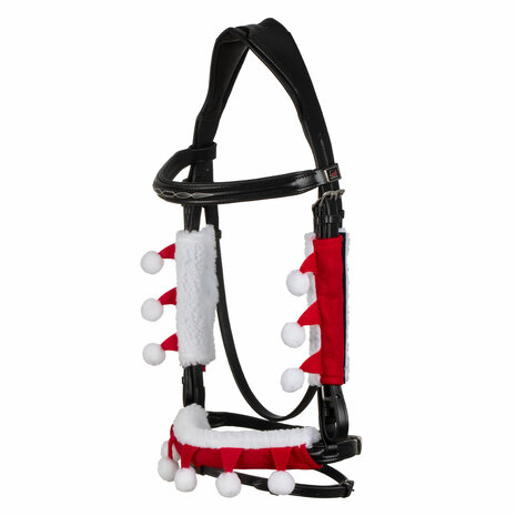 Supreme Christmas Collection &ndash; Set van Halster/Hoofdstel Covers (3-delig) &ndash; Maat Full