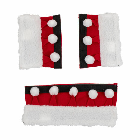 Supreme Christmas Collection &ndash; Set van Halster/Hoofdstel Covers (3-delig) &ndash; Maat Full