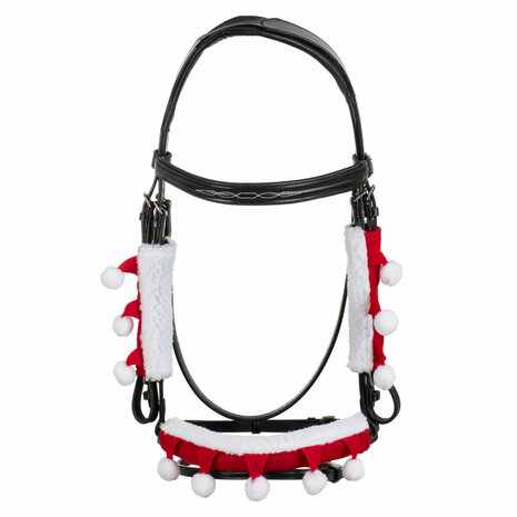 Supreme Christmas Collection &ndash; Set van Halster/Hoofdstel Covers (3-delig) &ndash; Maat Full