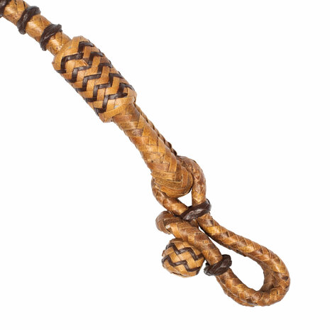 Pool&rsquo;s Raw Braided Leather Western Reins