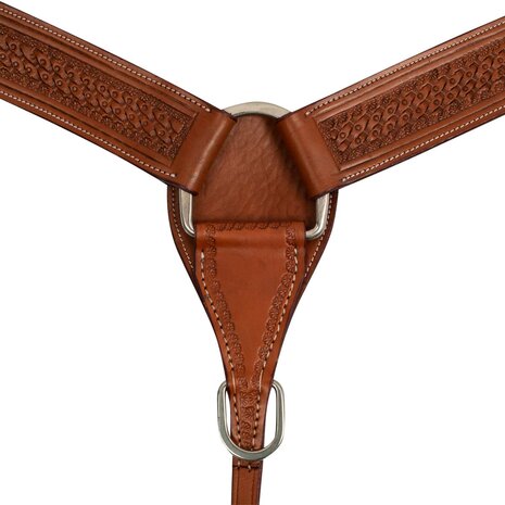 McBryan Western Borsttuig Basket Tooling Chestnut