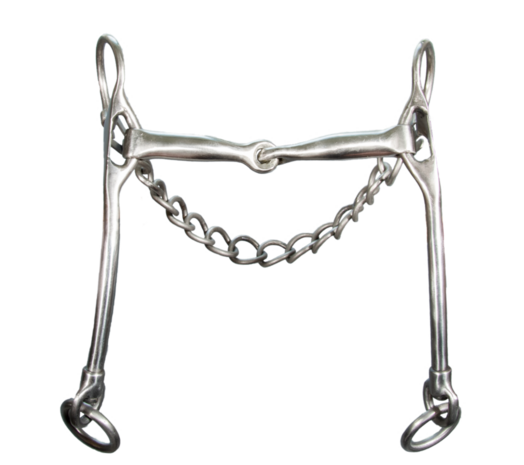 Karlslund Titanium Curb Bit &ndash; lichtgewicht IJslands stangbit met comfortabele en precieze inwerking