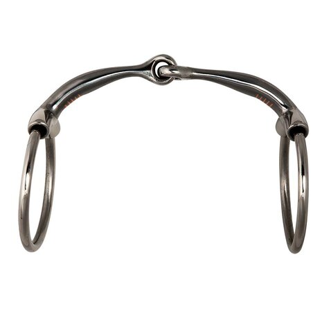 Metalab Bernard Fonck Anti-Collapse Snaffle &ndash; Copper Inlays 13 cm