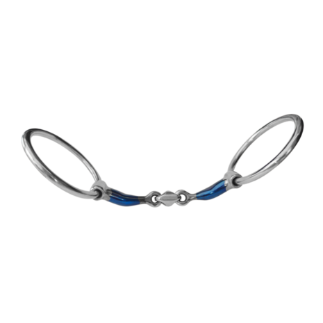 Karlslund Double Jointed Bit met Sweet Iron &ndash; dubbelgebroken bit met rustige en gelijkmatige inwerking