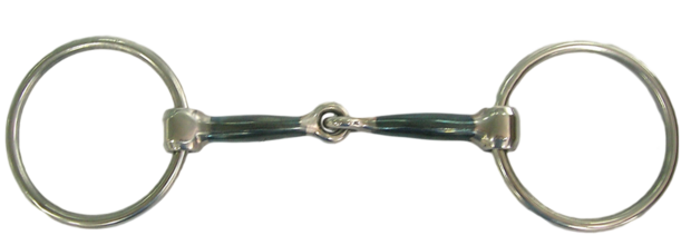 Karlslund 2-Part Blue Bit &ndash; eenvoudig en comfortabel enkelgebroken bit