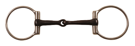 Pool&rsquo;s SS D-Ring Bit Black Mouth &ndash; 12,5 cm