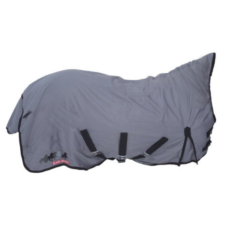 Karlslund Waterdichte Turnoutdeken met Half Neck en Fleecevoering