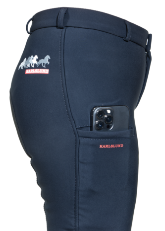 J&ouml;kull softshell rijbroek met mobiele telefoonzakje