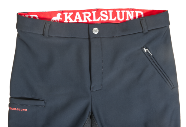 J&ouml;kull softshell rijbroek met mobiele telefoonzakje