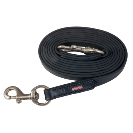 Karlslund BioThane teugels met musketons &ndash; onderhoudsvrije teugels met uitstekende grip