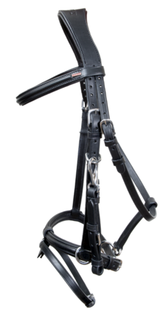 Karlslund Riding Halter &ndash;  hoofdstel &amp; halster in &eacute;&eacute;n