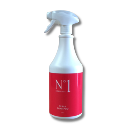 No.1 Horsecare spray shampoo &ndash; milde shampoospray voor paarden (1 liter)