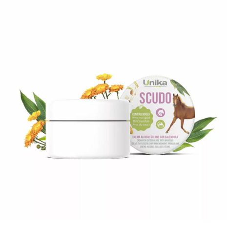 Unika Scudo cr&egrave;me &ndash; beschermende verzorgingscr&egrave;me voor paardenhuid (250 g)