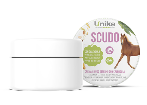 Unika Scudo cr&egrave;me &ndash; beschermende verzorgingscr&egrave;me voor paardenhuid (250 g)