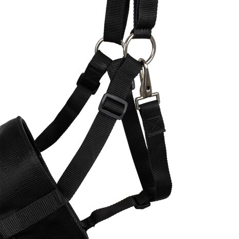 Supreme grasmasker nylon &amp; rubber &ndash; verstelbaar met ge&iuml;ntegreerd halster