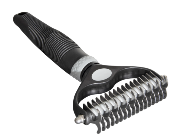 Karlslund Tindur Feldur shedding comb &ndash; ruikam voor dikke vacht en onderwol