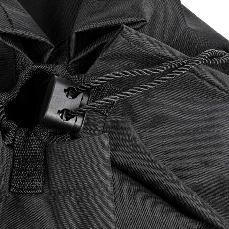 questro hooitas met geborduurd logo &ndash; cordura hooizak met netvenster