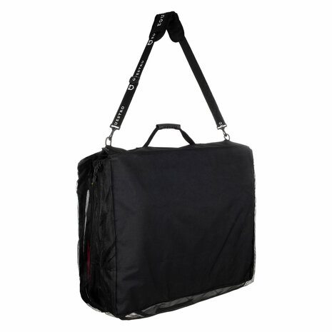 Equestro zadeldekjes tas met logo &ndash; opbergtas en draagtas voor zadeldekjes