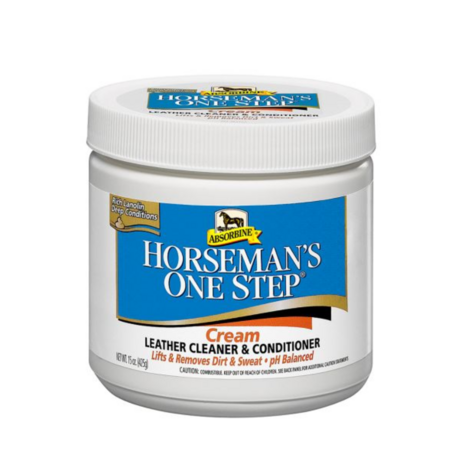 Absorbine Horseman&rsquo;s One Step Cream &ndash; reinigen en verzorgen van leer in &eacute;&eacute;n stap (425 g)