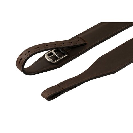 Acavallo monobeugelriemen &ndash; kalfsleder met nylon kern voor maximale stabiliteit