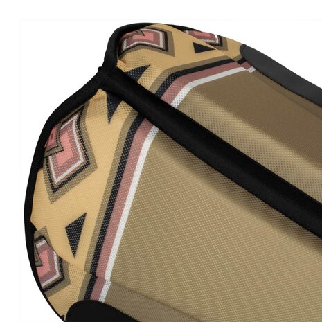 Burioni westernpad round Sympanova Rombi Cream