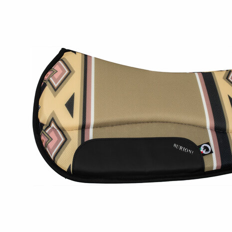 Burioni westernpad round Sympanova Rombi Cream