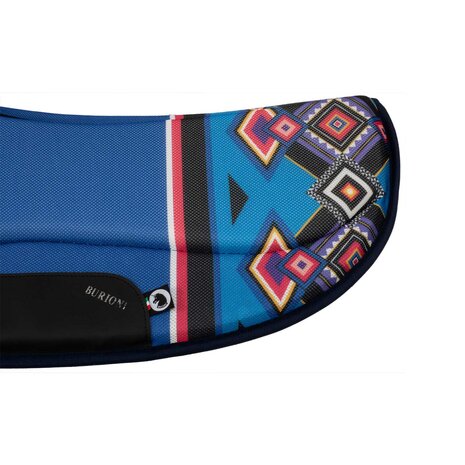 Burioni westernpad round Sympanova Rombi Navy