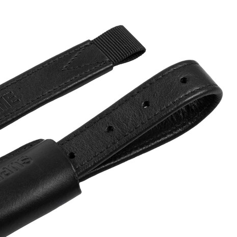 Supreme mono stijgbeugelriemen &ndash; duurzaam leer met minimale bulk onder het been