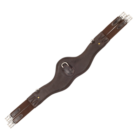 Equestro Anatomische Leren Springsingel &ndash; Luxe, Bescherming &amp; Prestatie